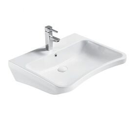 раковина подвесная hans hs-001 65x56,6см, специального назначения, белая в Алматы фото № 1