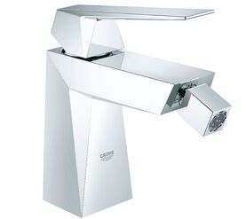 смеситель для биде grohe allure brilliant с донным клапаном, хром 23117000 в Алматы фото № 1