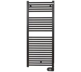 Полотенцесушитель zehnder aura 120x50 pbebz-120-50/mq черный в Алматы фото № 1