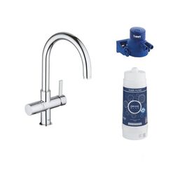 смеситель для кухни grohe blue pure 119711 с фильтром для очистки воды в Алматы фото № 1