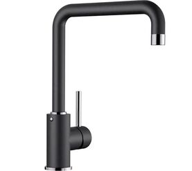 смеситель для кухни blanco mili черный (526236) в Алматы фото № 1