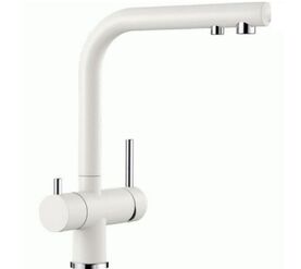 смеситель для кухни blanco fontas ii белый (525141) с подключением к фильтру в Алматы фото № 1