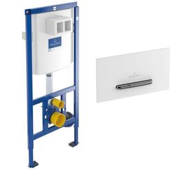 Инсталляция 3в1 villeroy & boch viconnect 9224 61 00 с кнопкой смыва 92216168 в Алматы фото № 1