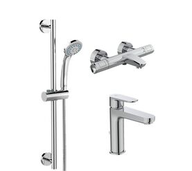 Набор смесителей ideal standard ceratherm bc985aa 150 хром в Алматы фото № 1