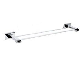 Держатель для полотенца gappo g0709 двойной хром в Алматы фото № 1