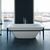 Ванна акриловая duravit xvui 700444000b20000 160 x 80 см отдельностоящая, черный матовый в Алматы фото № 2