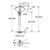 Напольный смеситель grohe essence 23491001 с монтажной частью 45984001 в Алматы фото № 4