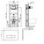 Инсталляция 3в1 ideal standard prosys frame 120 m r020467 с кнопкой смыва r0123aa и крепежом в Алматы фото № 2