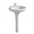раковина vitra istanbul 4261b403-0041 60 см на пьедестале в Алматы фото № 1