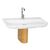 раковина подвесная vitra mod 5351b003-0041 65 см на полуножке в Алматы фото № 1