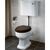 унитаз vitra efes/aria 6233в003-0075 на низкой декоративной трубе в Алматы фото № 2