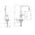 смеситель для кухни vitra single sink mixer a42388exp в Алматы фото № 2