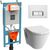 унитаз с инсталляцией 4в1 vitra s50 5318b003-0850 lift 762-5800-01 740-0680 в Алматы фото № 1