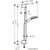 Душевoй гарнитур hansgrohe vernis blend 26279000 в Алматы фото № 2