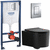 унитаз с инсталляцией 4в1 hans grohe m5504b+38772001 в Алматы фото № 1