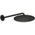 Верхний душ с кронштейном grohe rainshower 310 22121kf0, 422, черный матовый в Алматы фото № 1