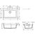Кухонная мойка hansgrohe s510-f660 43313170 искусственный камень в Алматы фото № 2