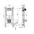 Инсталляция 3в1 villeroy&boch viconnect 92242700, кнопка смыва белая 92216168 в Алматы фото № 2