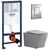 унитаз с инсталляцией 4в1 hans grohe m5505d+38772001 в Алматы фото № 1