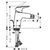 смеситель для биде hansgrohe logis 71204000 в Алматы фото № 2