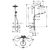 Душевая система hansgrohe croma select s 26890700 280, белый матовый  в Алматы фото № 2