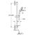 Душевой гарнитур grohe tempesta cube 110 26907003, 600, с полочкой, 2 вида струи, хром в Алматы фото № 4