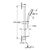 Душевой гарнитур grohe tempesta cube 110 27929003, 600, с полочкой, 3 режима струи, хром в Алматы фото № 3