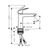 смеситель для раковины hansgrohe logis 71253000 в Алматы фото № 2
