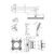 Встраиваемая душевая система hansgrohe raindance alive s 24630000 design showerset 300 1jet в Алматы фото № 2