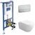 унитаз с инсталляцией 5в1 villeroy&boch subway 2.0 5614r201 viconnect 92242700 92249069, хром в Алматы фото № 1