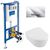 унитаз с инсталляцией 5в1 villeroy&boch avento 5656rs01 viconnect 92242700 92218061, хром в Алматы фото № 1