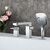 смеситель для ванны gappo g1118 на борт 3-ка хром в Алматы фото № 2