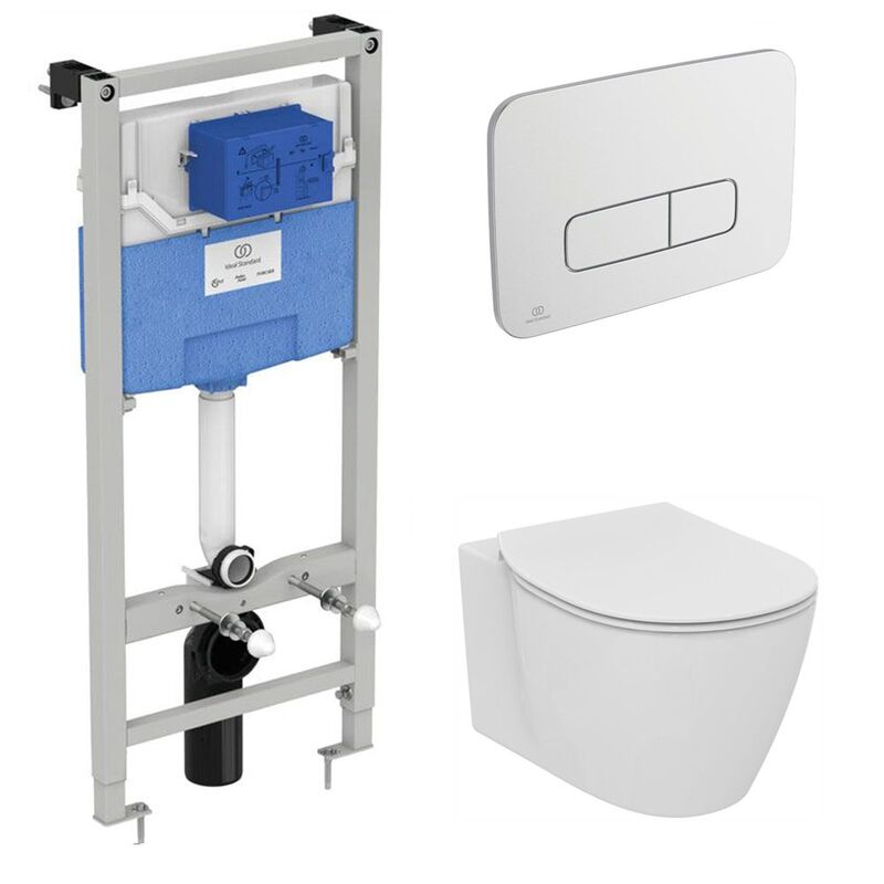 унитаз с инсталляцией 4в1 ideal standard connect e047901 r020467 m3 r0123aa в Алматы фото № 1