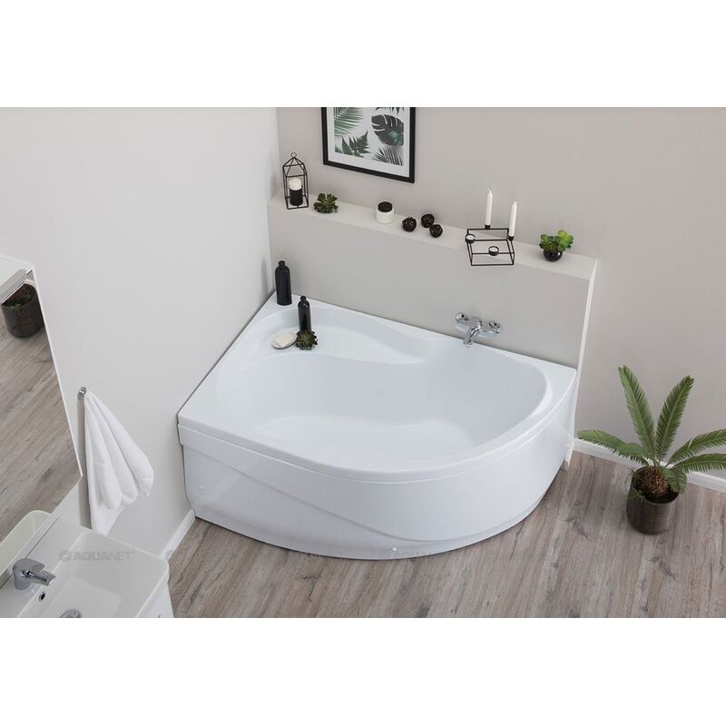 Ванна акриловая aquanet 150x90 graciosa 203940 l с каркасом в Алматы фото № 3