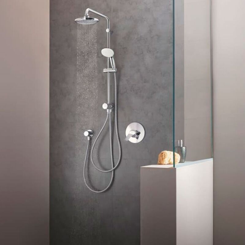 Душевая стойка grohe tempesta system 210 new 26381001 без смесителя в Алматы фото № 3