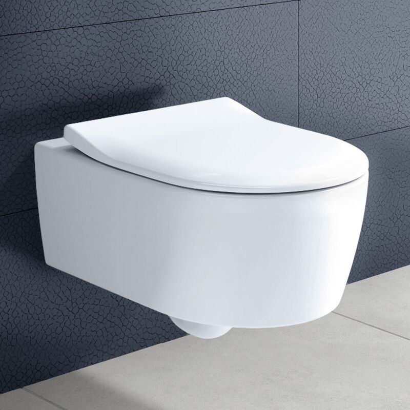 унитаз подвесной villeroy & boch avento 5656rs01 directflush с микролифтом в Алматы фото № 2