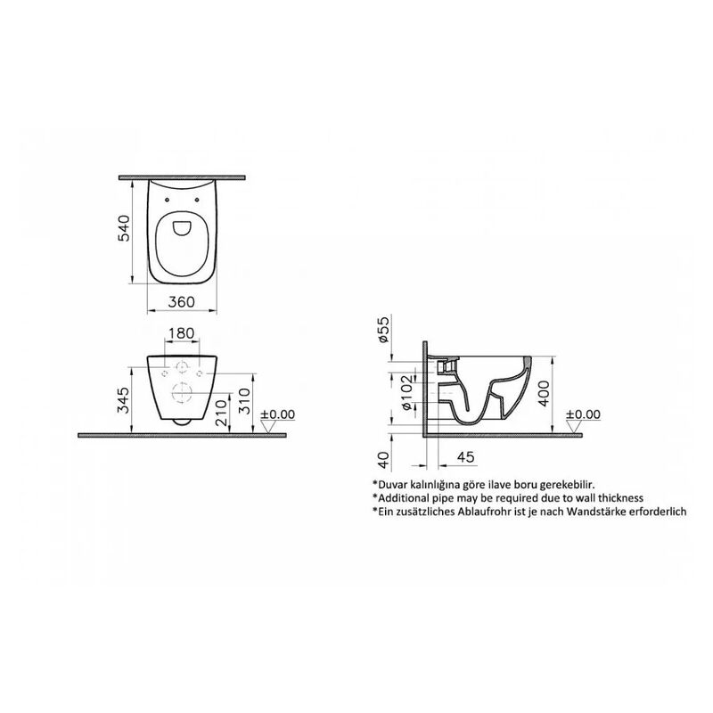 унитаз подвесной vitra shift 7742b003-0075 безободковый с тонкой крышкой микролифт в Алматы фото № 4