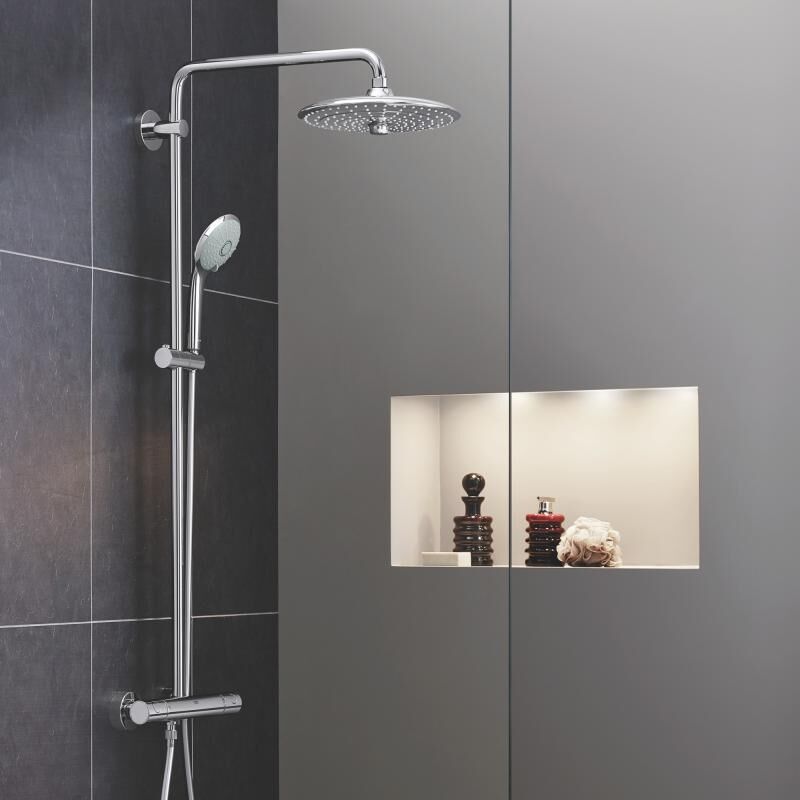 Душевая cистема grohe euphoria 260 27615001 c термостатом в Алматы фото № 2