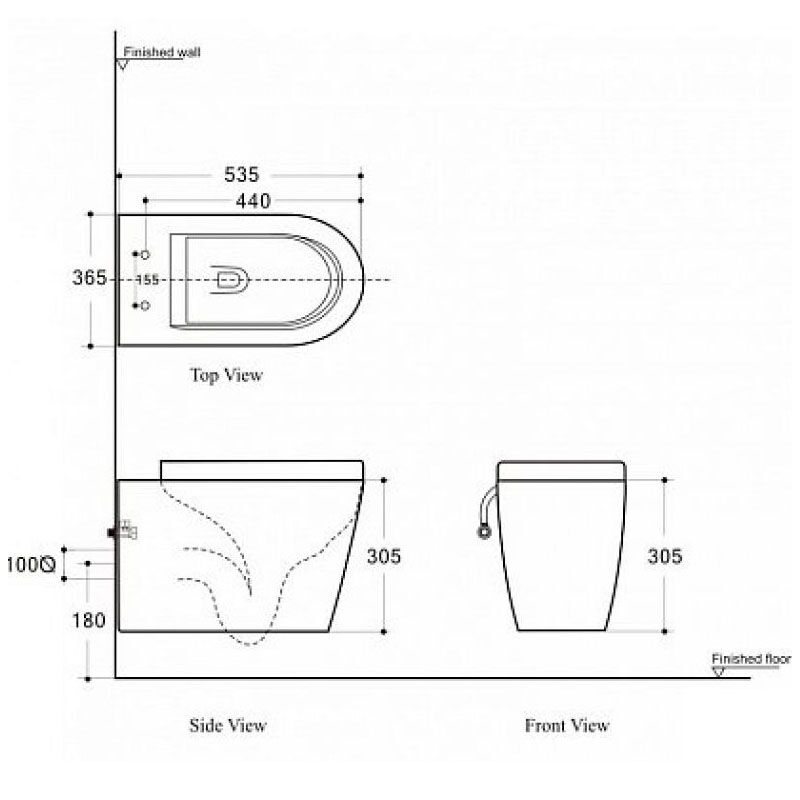унитаз подвесной aquanet atago 2 new rimless. тонкая крышка с микролифтом. в Алматы фото № 4