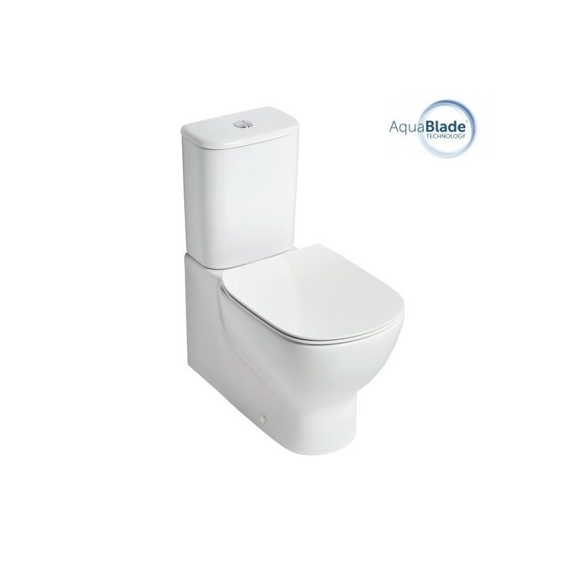 унитаз напольный ideal standard tesi t008201 aqua blade (комплект) в Алматы фото № 1