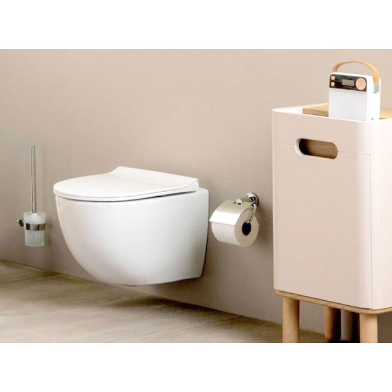 унитаз подвесной vitra 4448b003-0075 sento с микролифтом (комплект) в Алматы фото № 2
