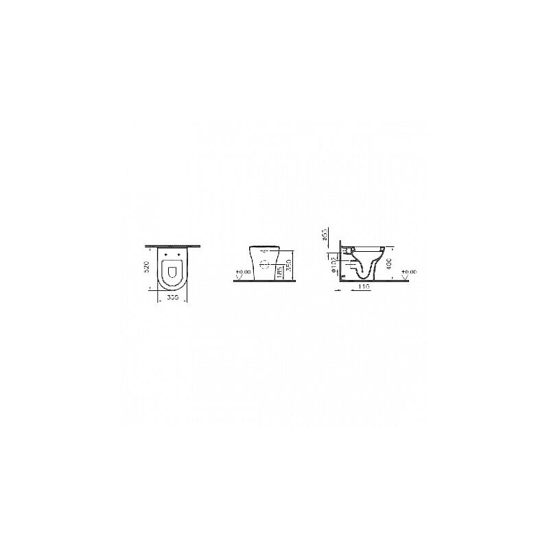 унитаз приставной vitra zentrum 5788b003-0075 с микролифтом (комплект) в Алматы фото № 4