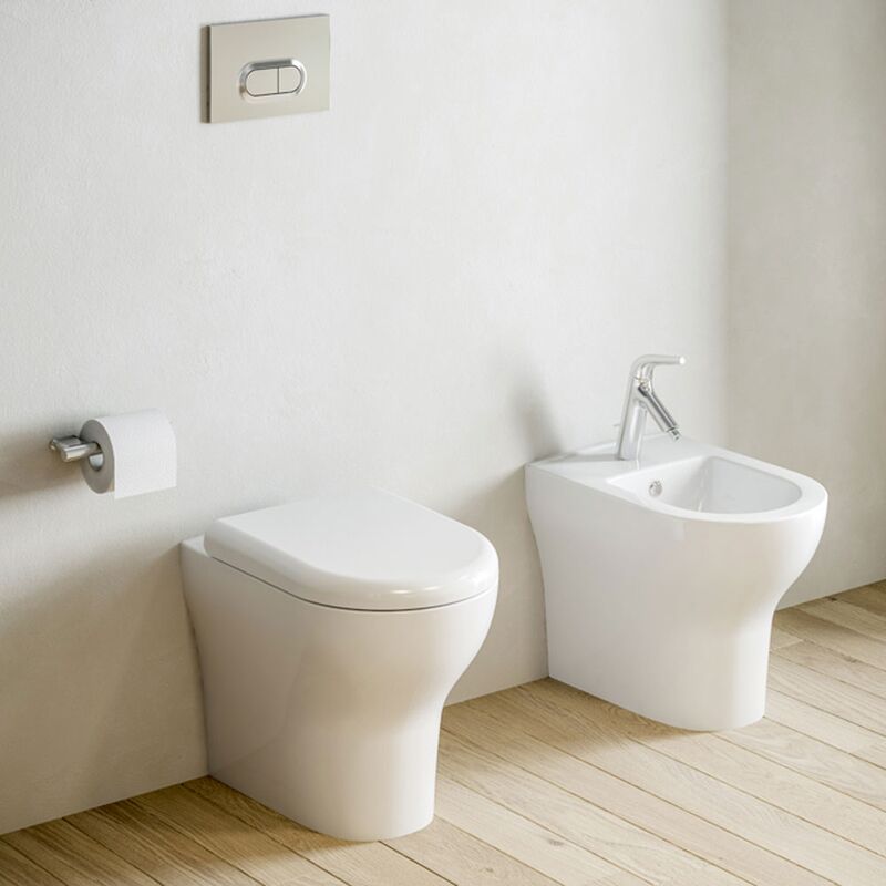 унитаз приставной vitra zentrum 5788b003-0075 с микролифтом (комплект) в Алматы фото № 2