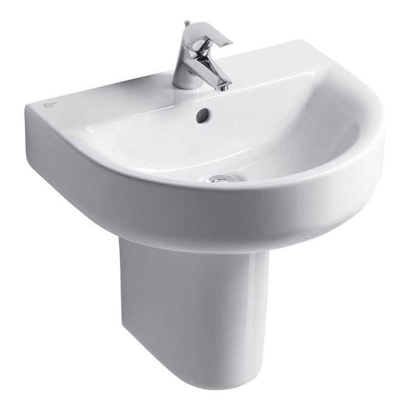 раковина подвесная ideal standard connect arc e785401 55см на полуножке в Алматы фото № 1