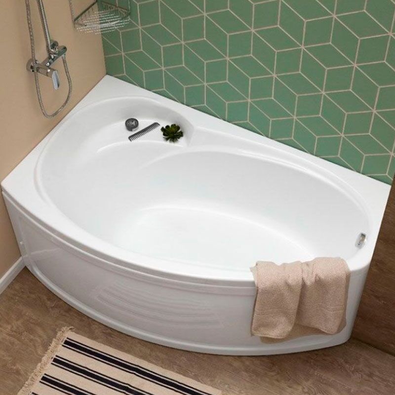 Ванна акриловая aquanet  170x90 l jersey  с каркасом в Алматы фото № 3