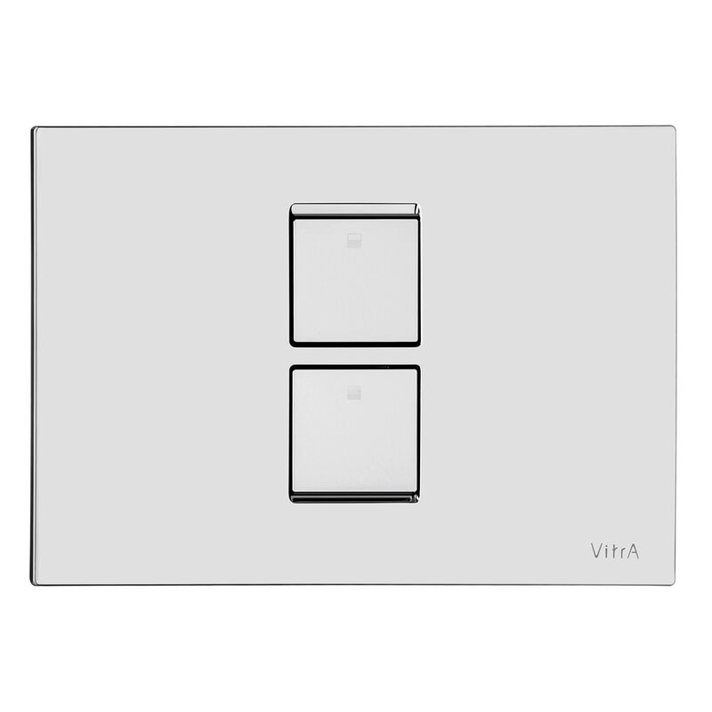 Aнтивандальная клавиша смыва vitra twin 740-0180 в Алматы фото № 1