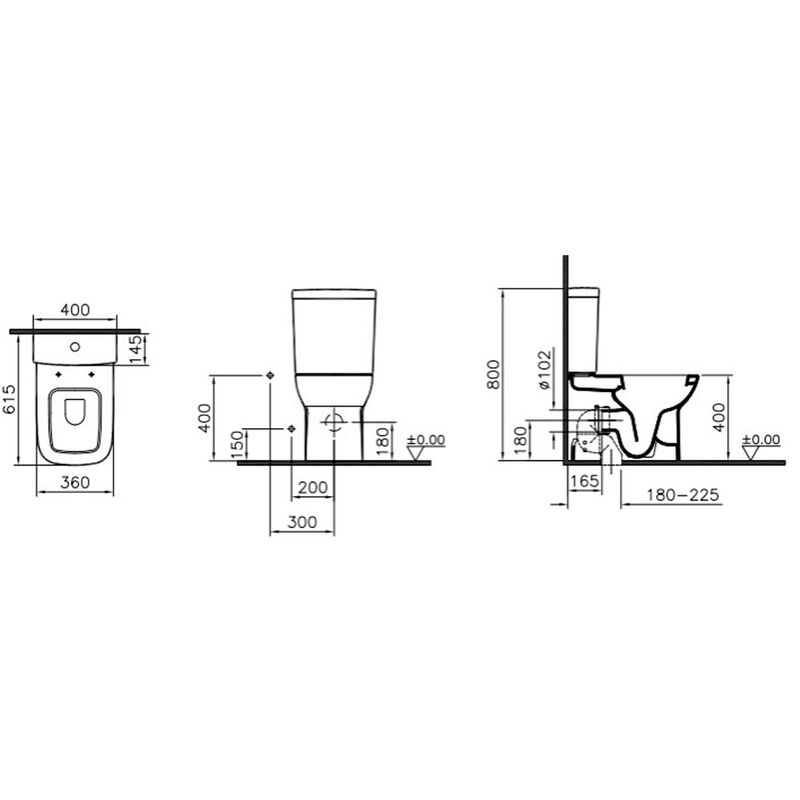 унитаз напольный vitra s20 9800b003-1209 с микролифтом в Алматы фото № 3