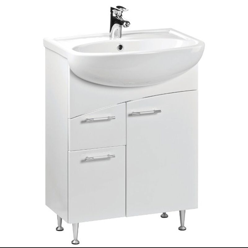 тумба с раковиной cersanit erica y-su-eri-eri65 65см в Алматы фото № 1