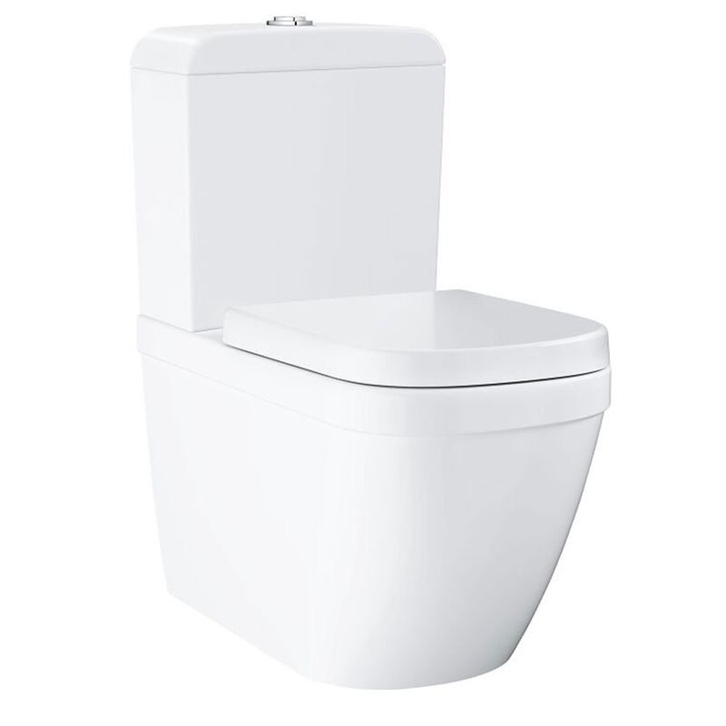 Напольный унитаз grohe euro ceramic 39462000 безободковый в Алматы фото № 1