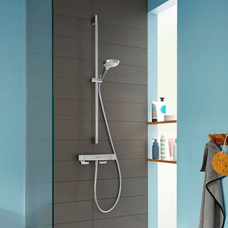 смеситель для душа hansgrohe ecostat e 15773000 с термостатом в Алматы фото № 3